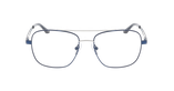 Lunettes de vue homme HILAIRE bleu - Vue de face