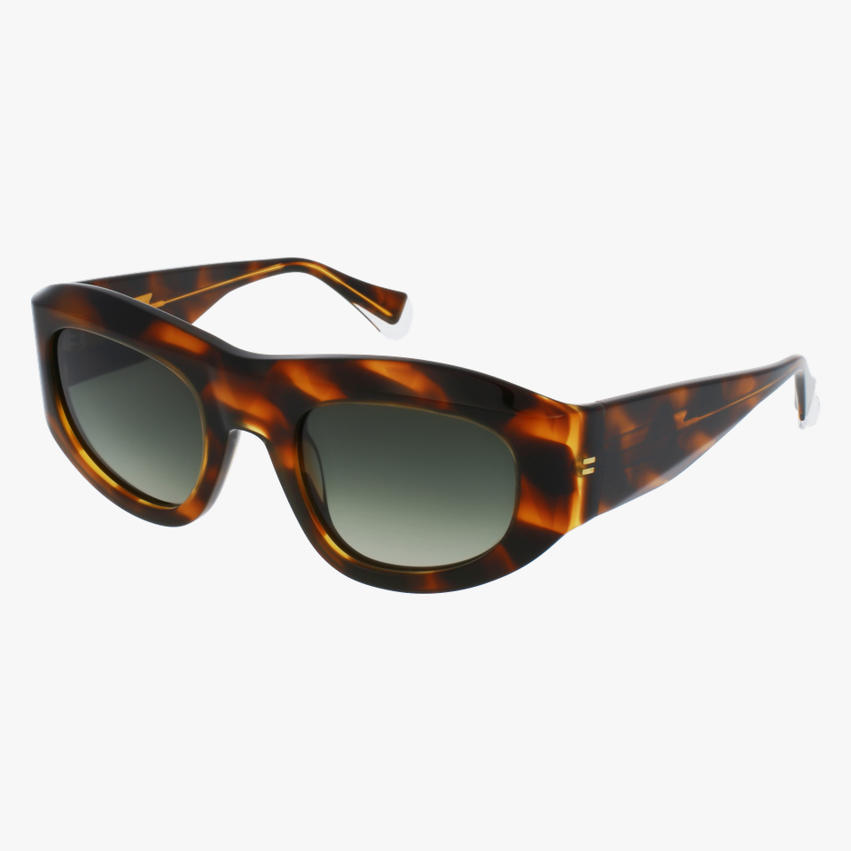 Lunettes de soleil femme GALILEA 6771 écaille - Vue de face