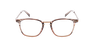 Lunettes de vue homme DAMON marron/dorée