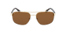 LUNETTES DE SOLEIL homme ANDEO doré/écaille