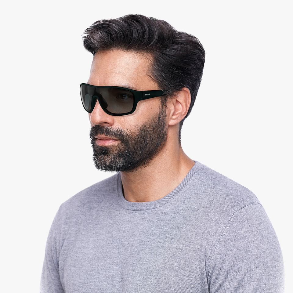Lunettes de soleil WILMA POLARIZED vert - Vue de face
