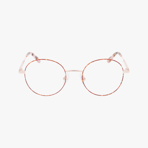 Lunettes de vue femme MAGIC 318 écaille/rouge Vue de face