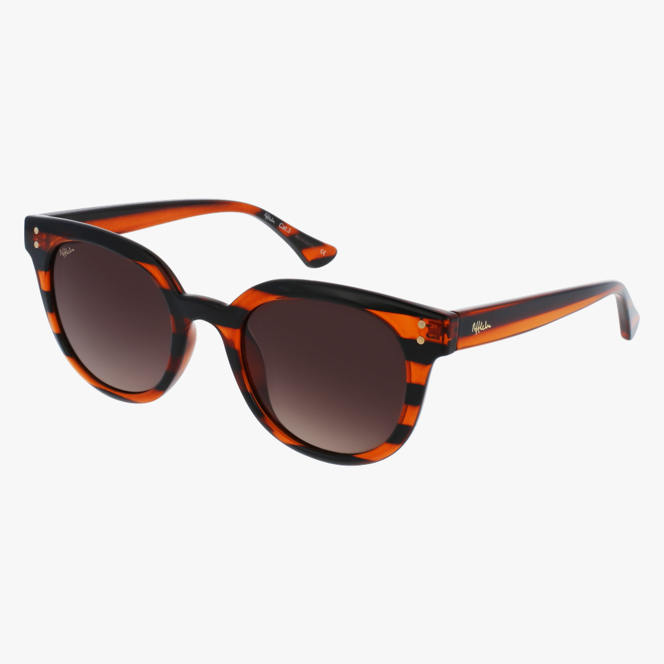 Lunettes de soleil femme VANNA marron - Vue de face