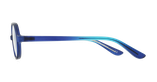 Lunettes de vue enfant RZERO20 bleu/noir - Vue de face