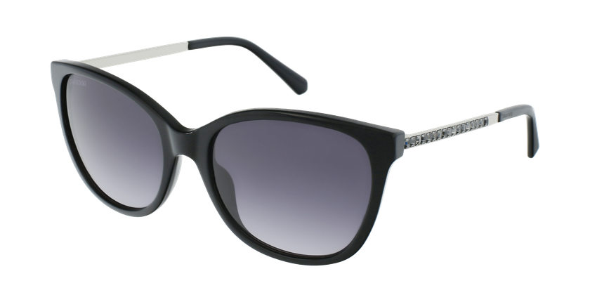 LUNETTES DE SOLEIL femme SK0218 noir - vue de 3/4