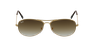 LUNETTES DE SOLEIL homme COCKPIT doré