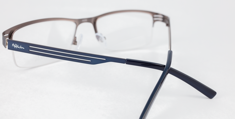 LUNETTES DE VUE homme SEVAN bleu/argenté