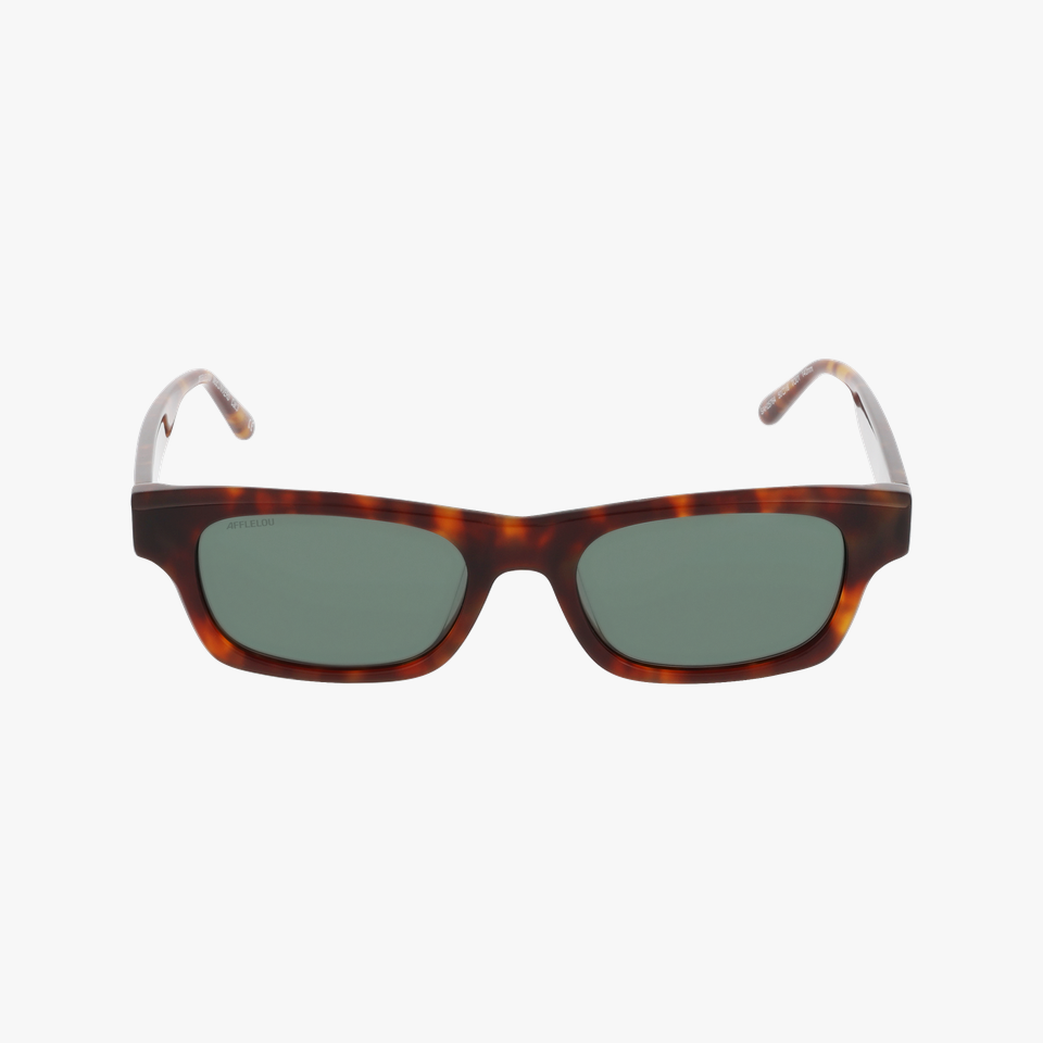 Lunettes de soleil homme UNIVERS écaille - Vue de face