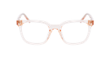 Lunettes de vue femme RZERO 32 rose/dorée - Vue de face