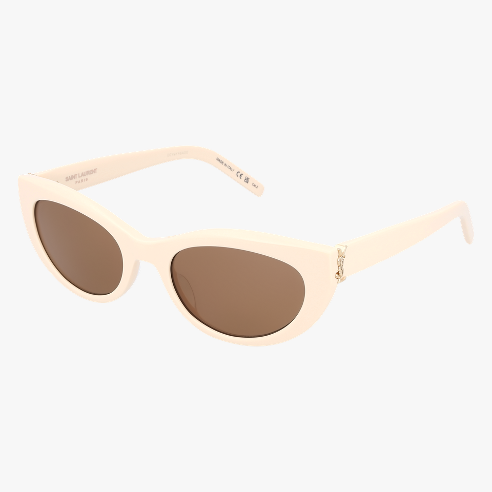 Lunettes de soleil femme SL M115 beige - Vue de face