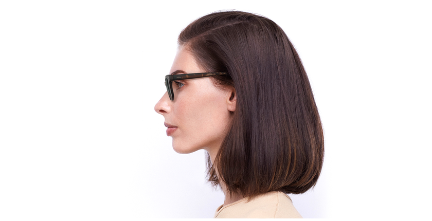 LUNETTES DE SOLEIL VIYAO écaille - Vue de face