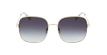 LUNETTES DE SOLEIL femme LO159S doré/bleu - Vue de face