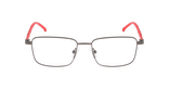 Lunettes de vue homme HECTOR gun - Vue de face