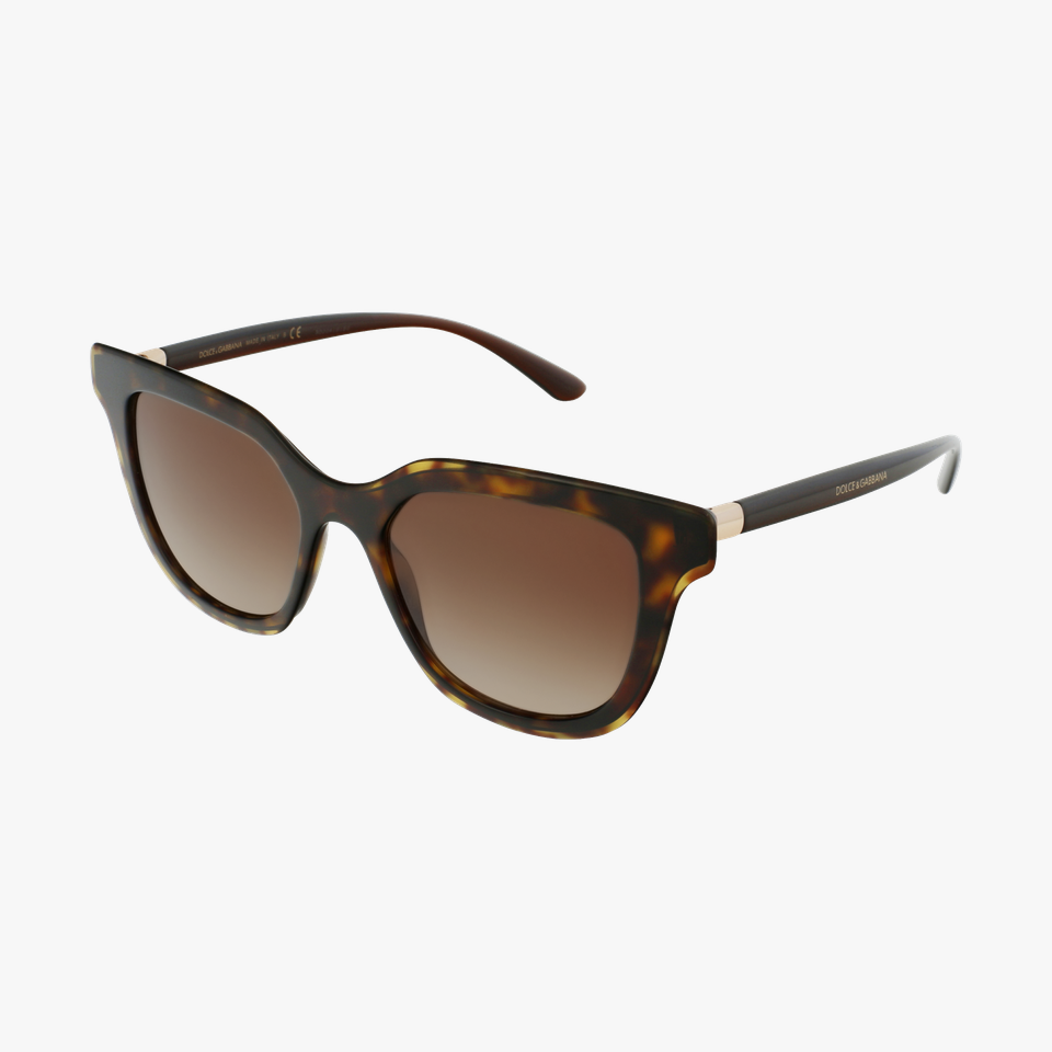 Lunettes de soleil femme DG4362 écaille - Vue de 3/4