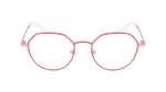Lunettes de vue femme MAGIC 150 rose/dorée - Vue de face