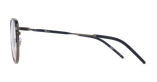 Lunettes de vue femme MAGIC224 bleu/gris - Vue de face