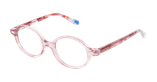 Lunettes de vue enfant FROZEN 1 rose - Vue de face