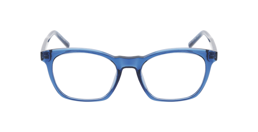 Lunettes de vue femme RZERO49 bleu - Vue de face