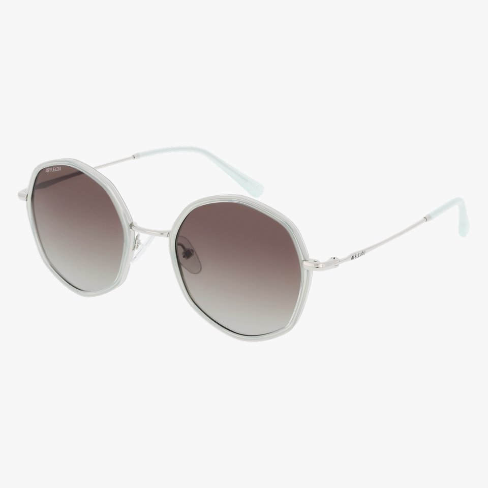 Lunettes de soleil femme PAVIA gris - Vue de face