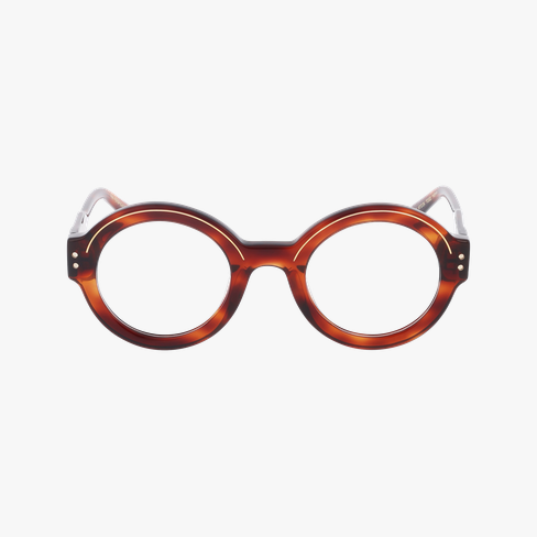 Lunettes de vue femme CARACTERES FIL D'OR PERSPICACE écaille/dorée