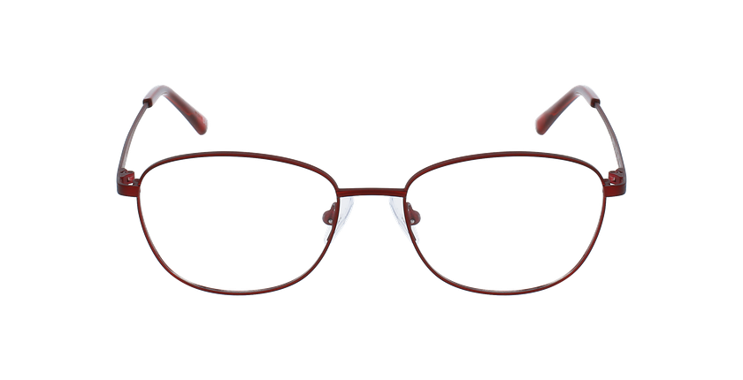 LUNETTES DE VUE femme RZERO 33 rouge - Vue de face