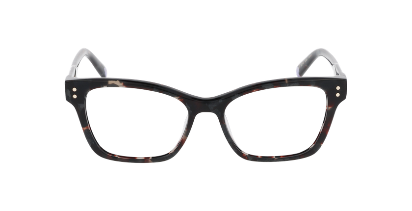 Lunettes de vue femme CARACTÈRES CHANCEUSE écaille - Vue de face