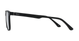 Lunettes de vue homme BASTIAN noir - Vue de face