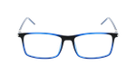 Lunettes de vue homme MAGIC 182 bleu - Vue de face
