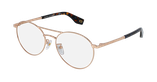 Lunettes de vue femme MARC 332/F dorée/écaille - Vue de 3/4
