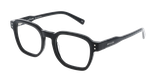 Lunettes de vue homme CARACTÈRES VOLONTAIRE noir - Vue de face