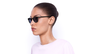 LUNETTES DE VUE FORTY solaire Noire noir/noir - vue de 3/4