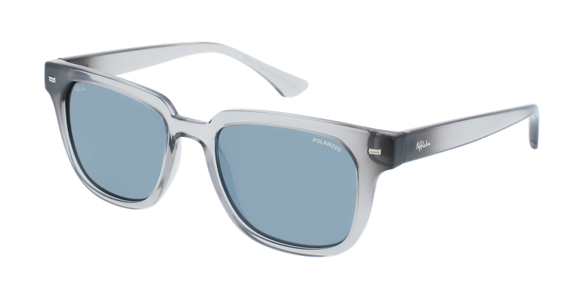 LUNETTES DE SOLEIL TOBY blanc/gris - Vue de face