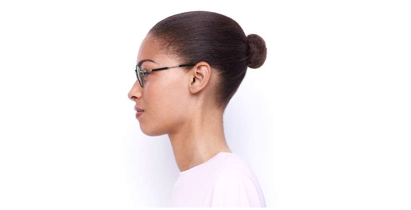 LUNETTES DE VUE femme MAGIC 193 noir/argenté - Vue de face