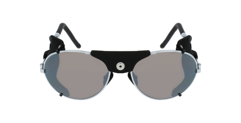 LUNETTES DE SOLEIL J020-CHAM argenté - Vue de face