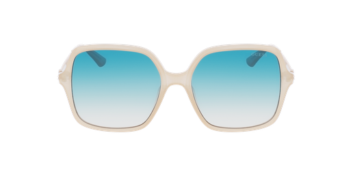 LUNETTES DE SOLEIL femme GU7845 beige/bleu cristal