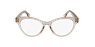 Lunettes de vue femme CD4 beige