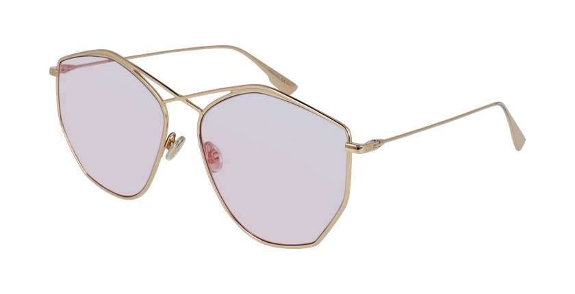 LUNETTES DE SOLEIL femme DIORSTELLAIRE4 doré - vue de 3/4