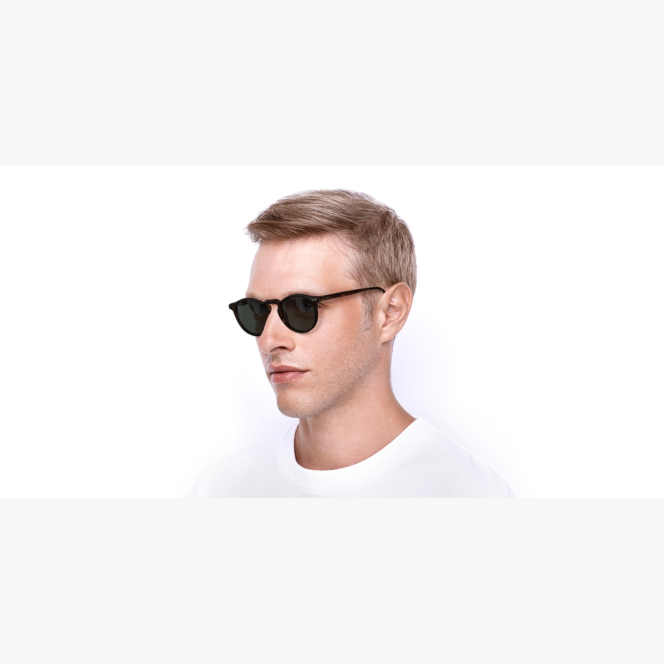 Lunettes de soleil LULI écaille - Vue de face