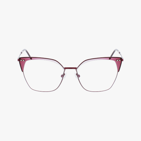 Lunettes de vue femme MAGIC 201 violet Vue de face