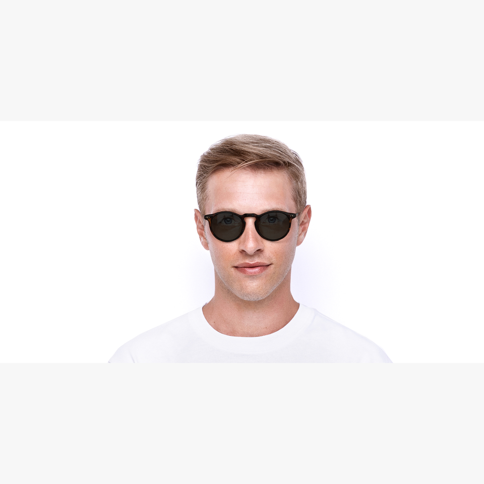 Lunettes de soleil LULI écaille - Vue de face