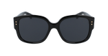 LUNETTES DE SOLEIL femme LADYDIORSTUDS noir/bleu - Vue de face