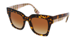 LUNETTES DE SOLEIL femme BE4364 écaille - Vue de face