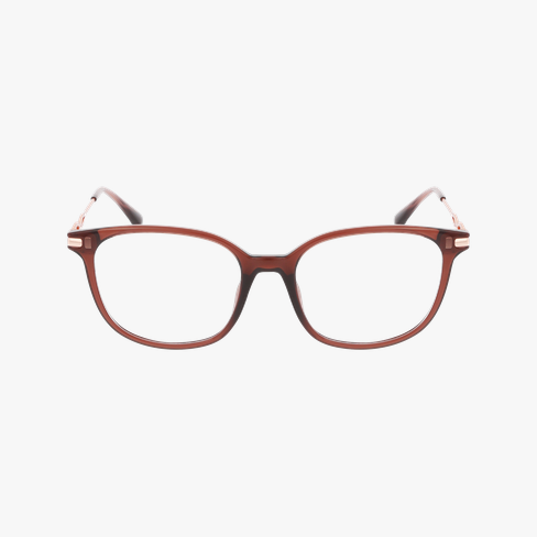 Lunettes de vue femme LOUISA marron Vue de face