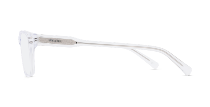 Lunettes de vue homme CARACTÈRES ALTRUISTE blanc - Vue de face