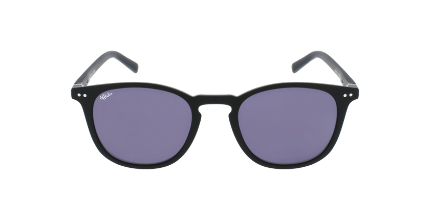 Lunettes de vue FORTY solaire Noire +1.50 noir - Vue de face