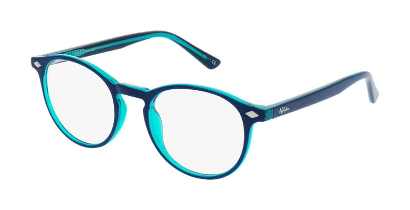 Lunettes de vue enfant MAGIC KAY bleu/vert - Vue de face