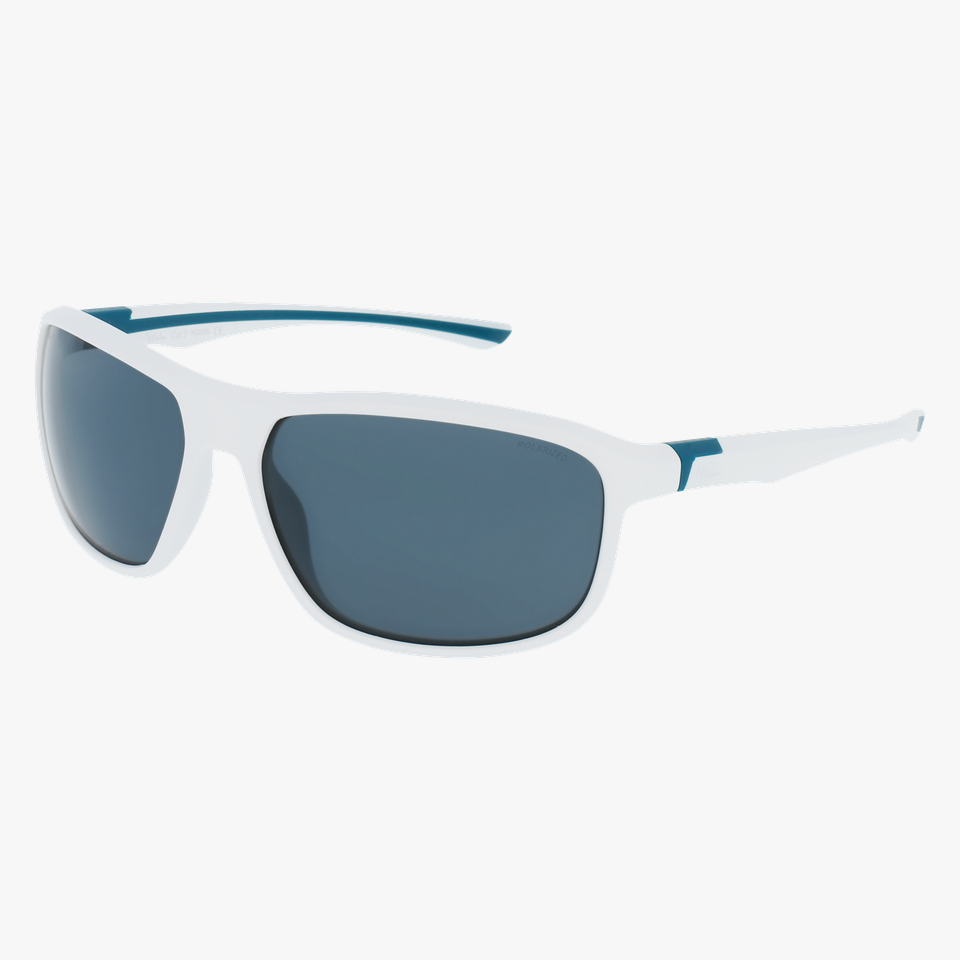 Lunettes de soleil MITCH blanc/vert - Vue de face