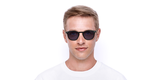 Lunettes de vue FORTY solaire Noire +1.00 noir - Vue de face