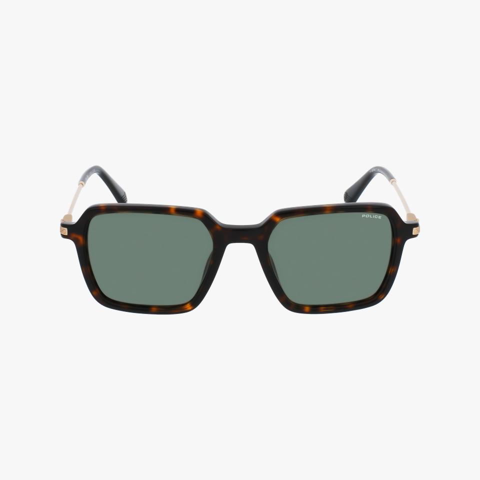 Lunettes de soleil homme SPLL10 écaille - Vue de face