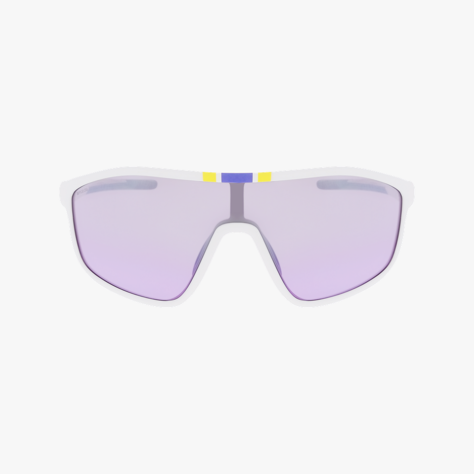 Lunettes de soleil AZUL blanc - Vue de face